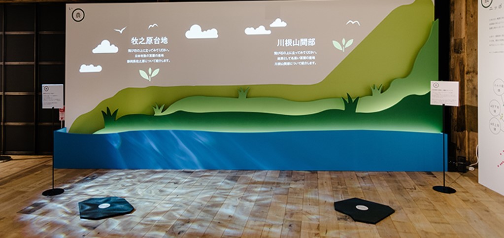 采用摄像头视觉传感器或者压力传感器,当客户占到黑色的垫子上,触发播放不同茶叶产地介绍的内容投影。 采用摄像头视觉传感器或者压力传感器,当客户占到黑色的垫子上,触发播放不同茶叶产地介绍的内容投影。
